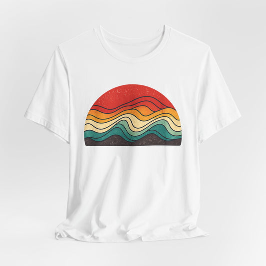 Retro Sunset "Teal" T-Shirt
