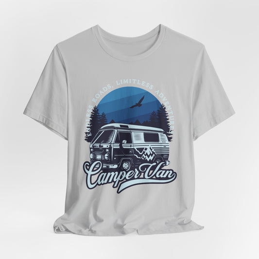 Retro Van Camping T‑Shirt