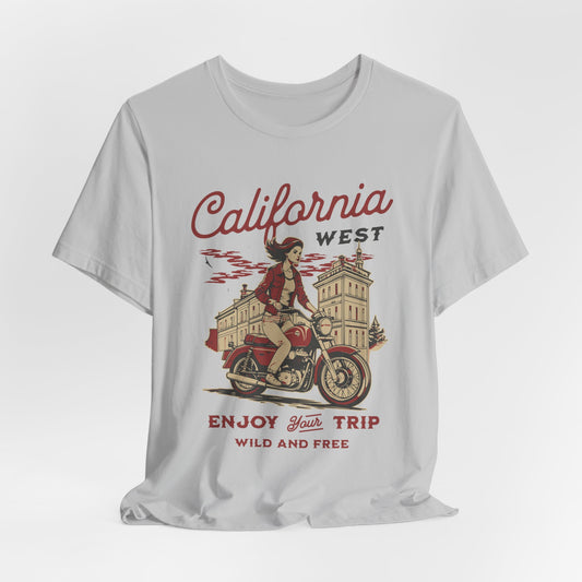 California West Motorcycle T-Shirt