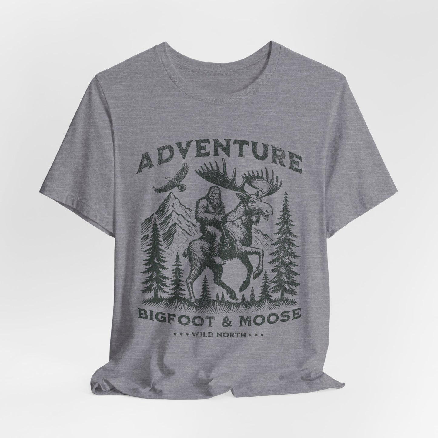 Adventure Bigfoot & Moose T-Shirt
