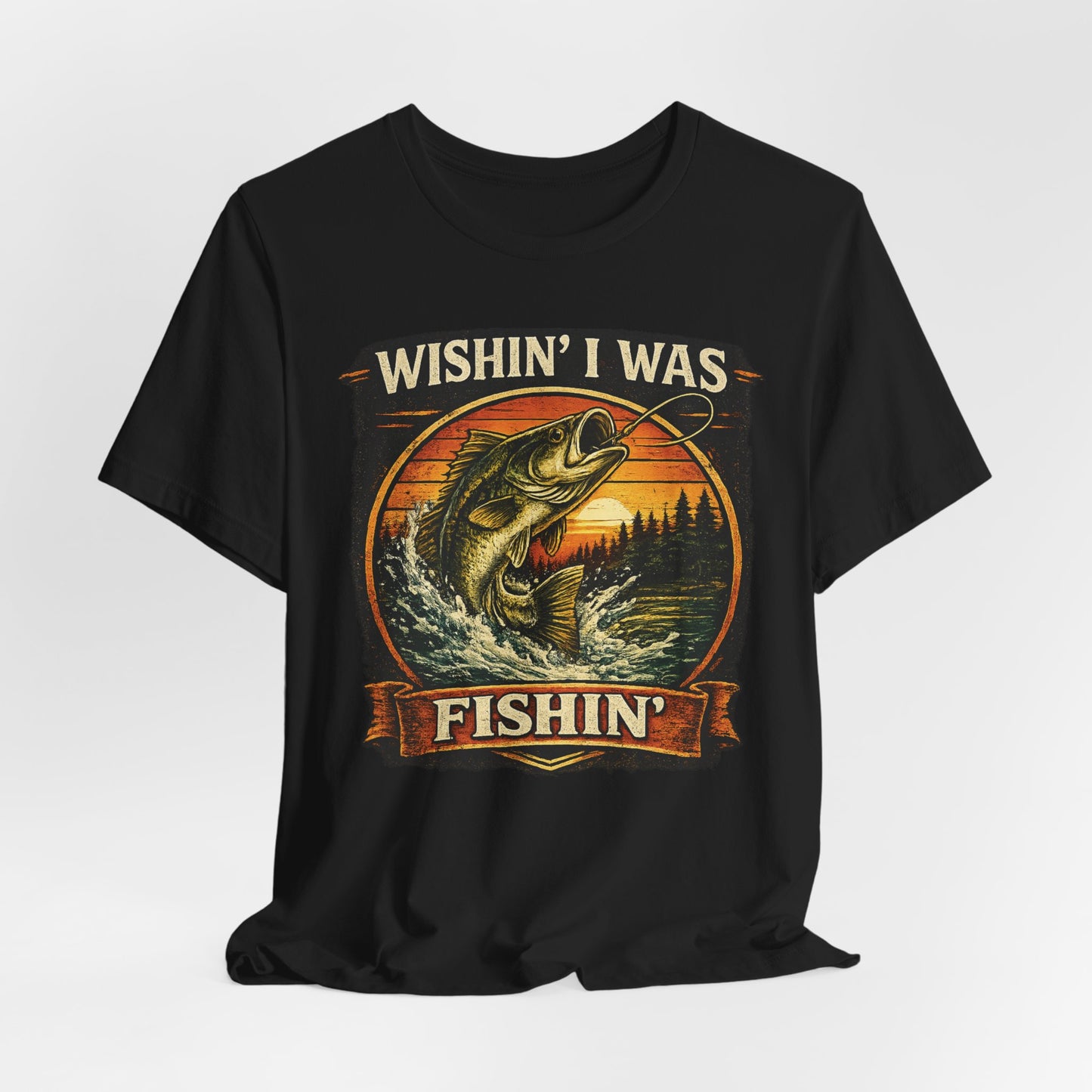 Wishin' I Was Fishin' T-Shirt
