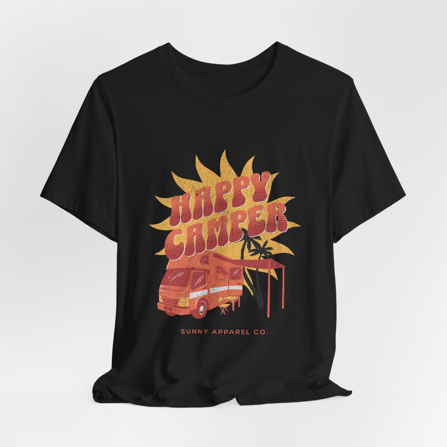 Happy Camper Sunny Apparel Tee