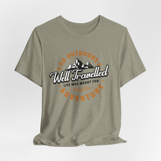 Well Travelled Mountain T-Shirt