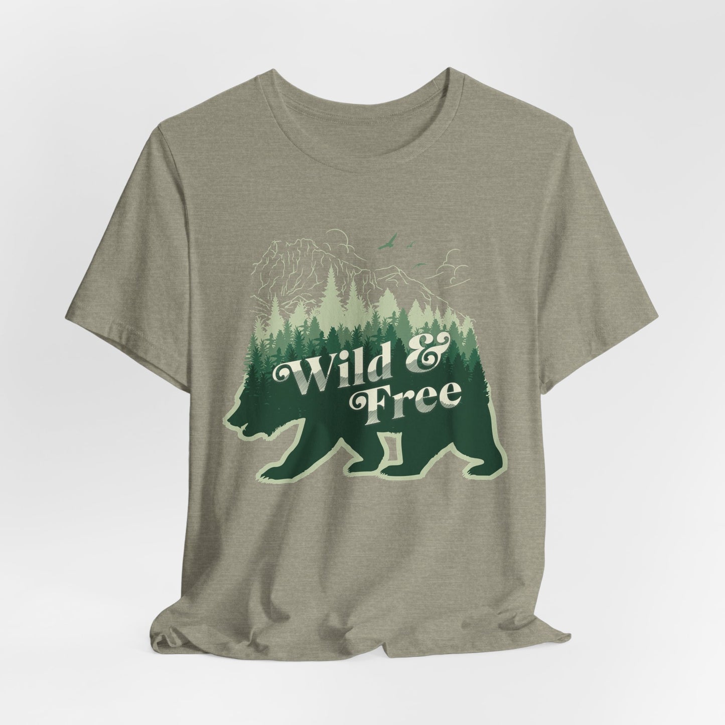 Wild & Free Bear T‑Shirt