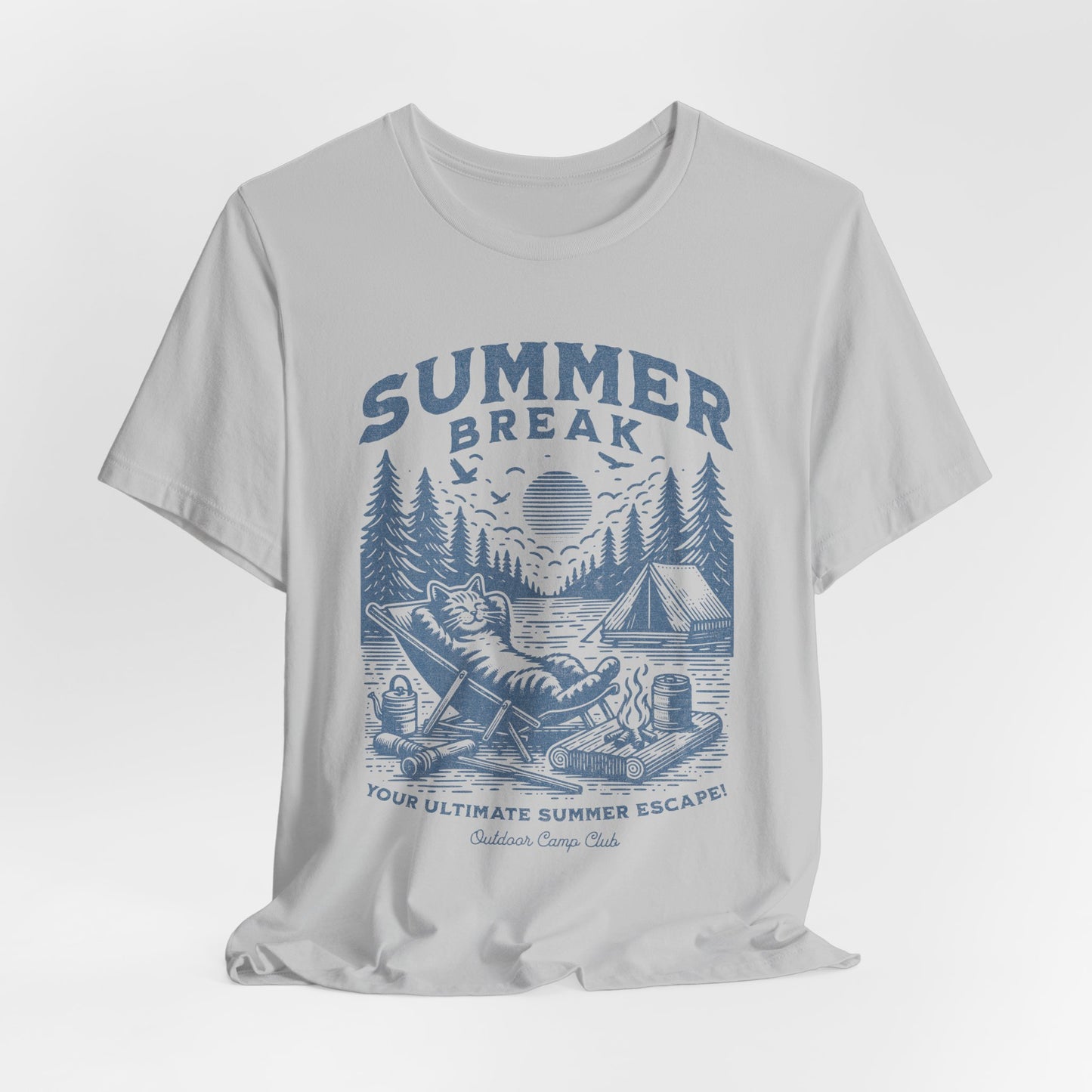 Summer Break Camping Tee
