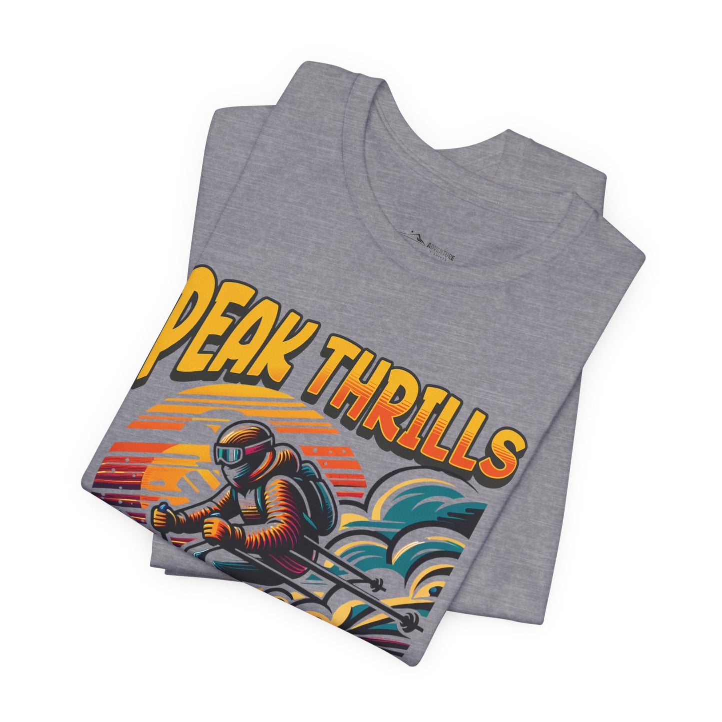 Peak Thrills Skiing T-Shirt