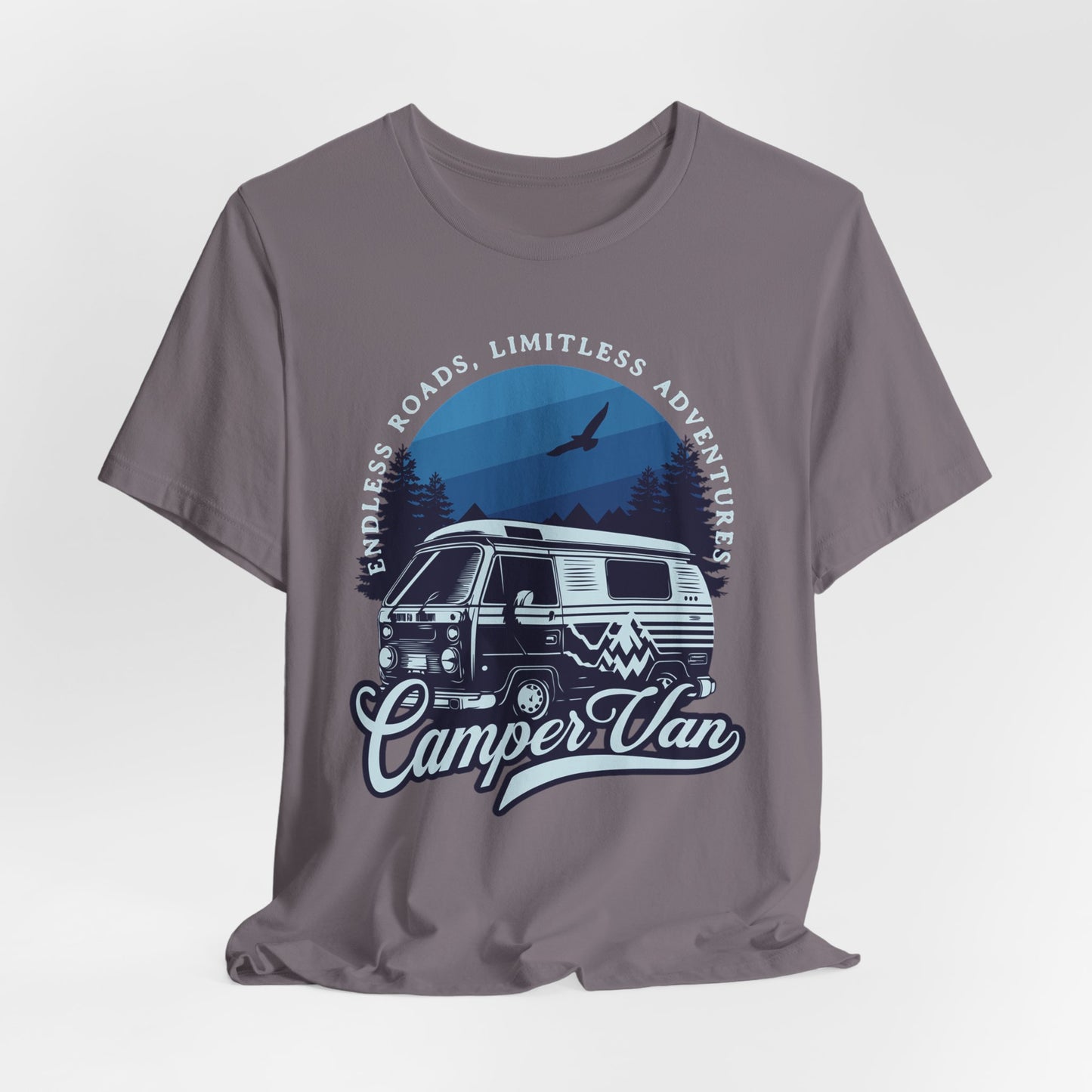 Retro Van Camping T‑Shirt