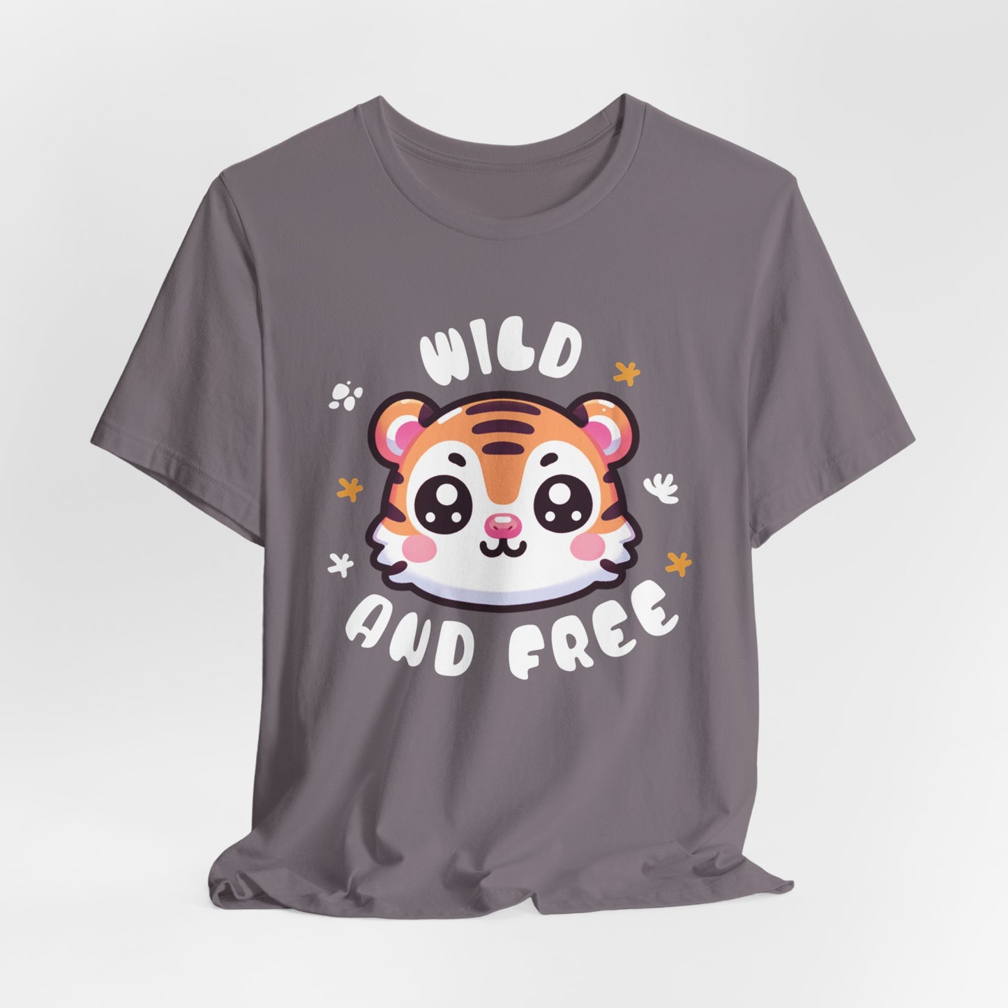 Wild and Free Cute Tiger T-Shirt