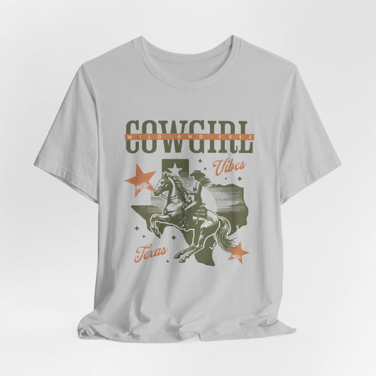 Cowgirl Vibes Texas T-Shirt
