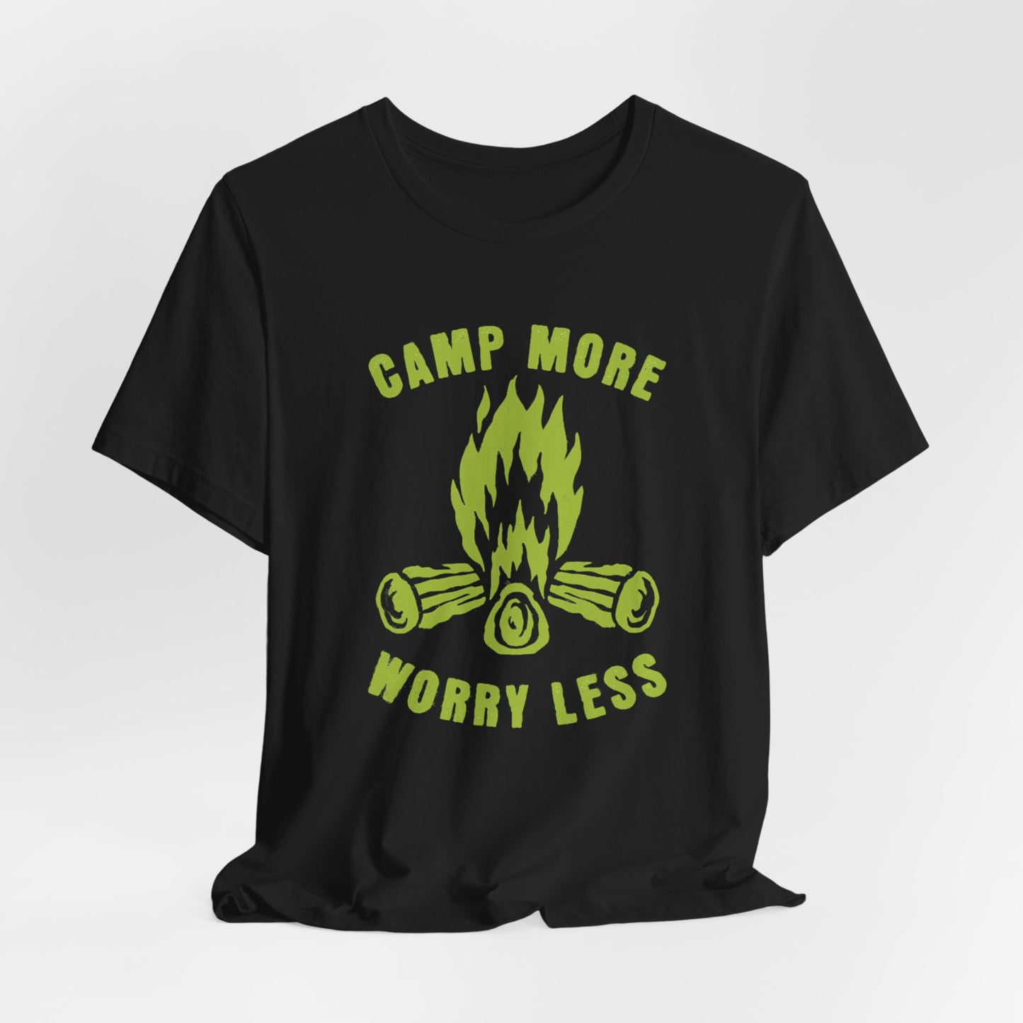 Camp More Worry Less Tee