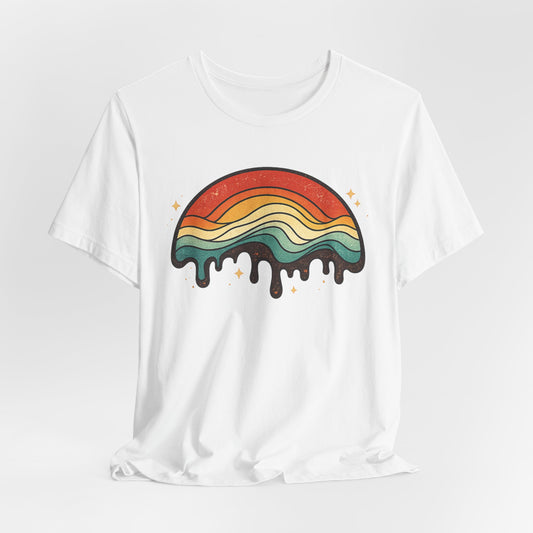 Groovy Rainbow Drip T-Shirt