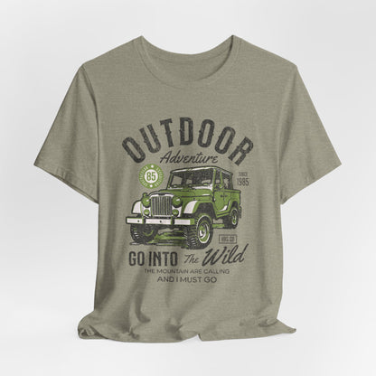 Outdoor Adventure Jeep T-Shirt