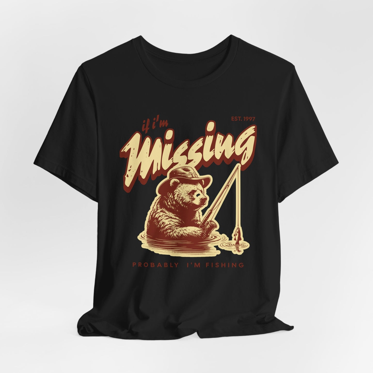 Fishing Bear T-Shirt
