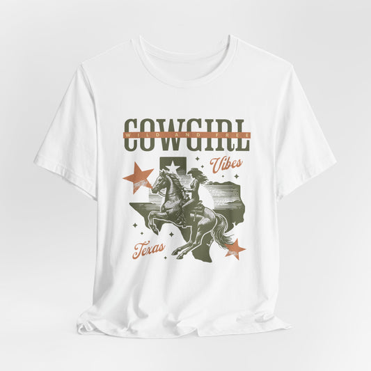 Cowgirl Vibes Texas T-Shirt