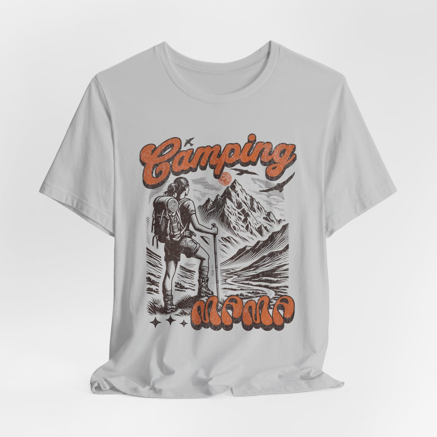 Camping Mama T‑Shirt