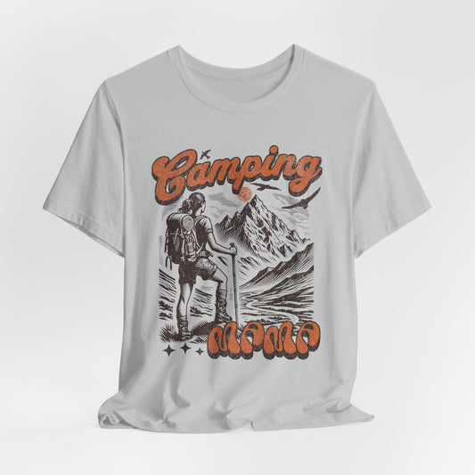 Camping Mama T‑Shirt