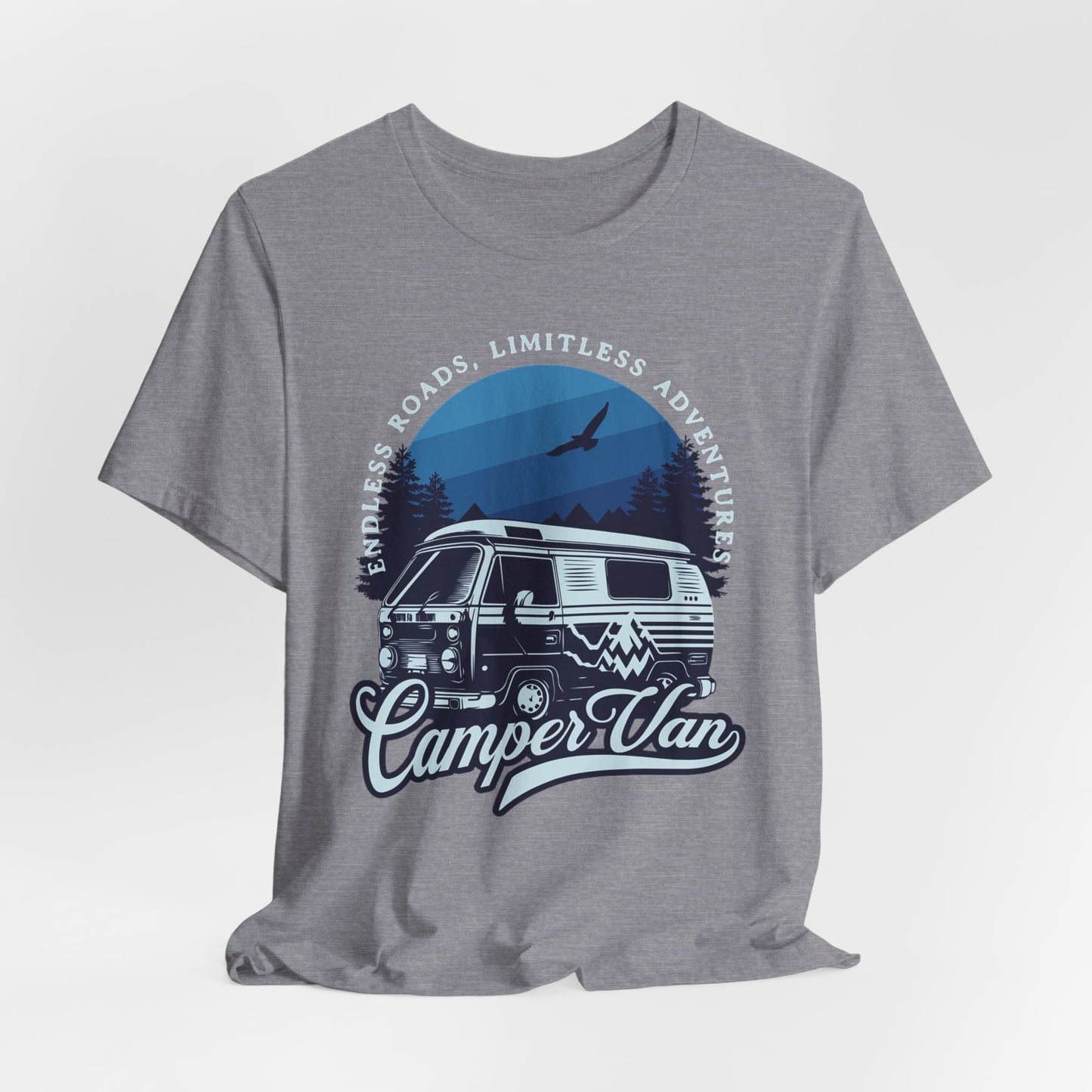 Retro Van Camping T‑Shirt