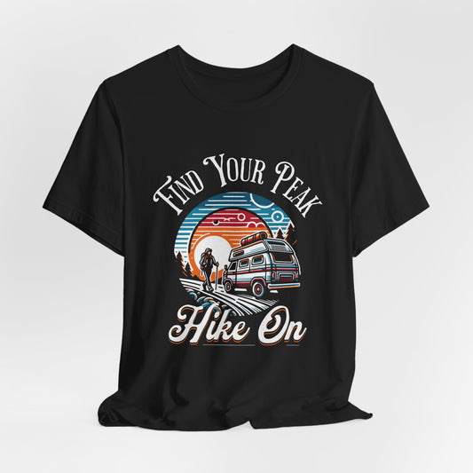 Find Your Peak Hike On T-Shirt