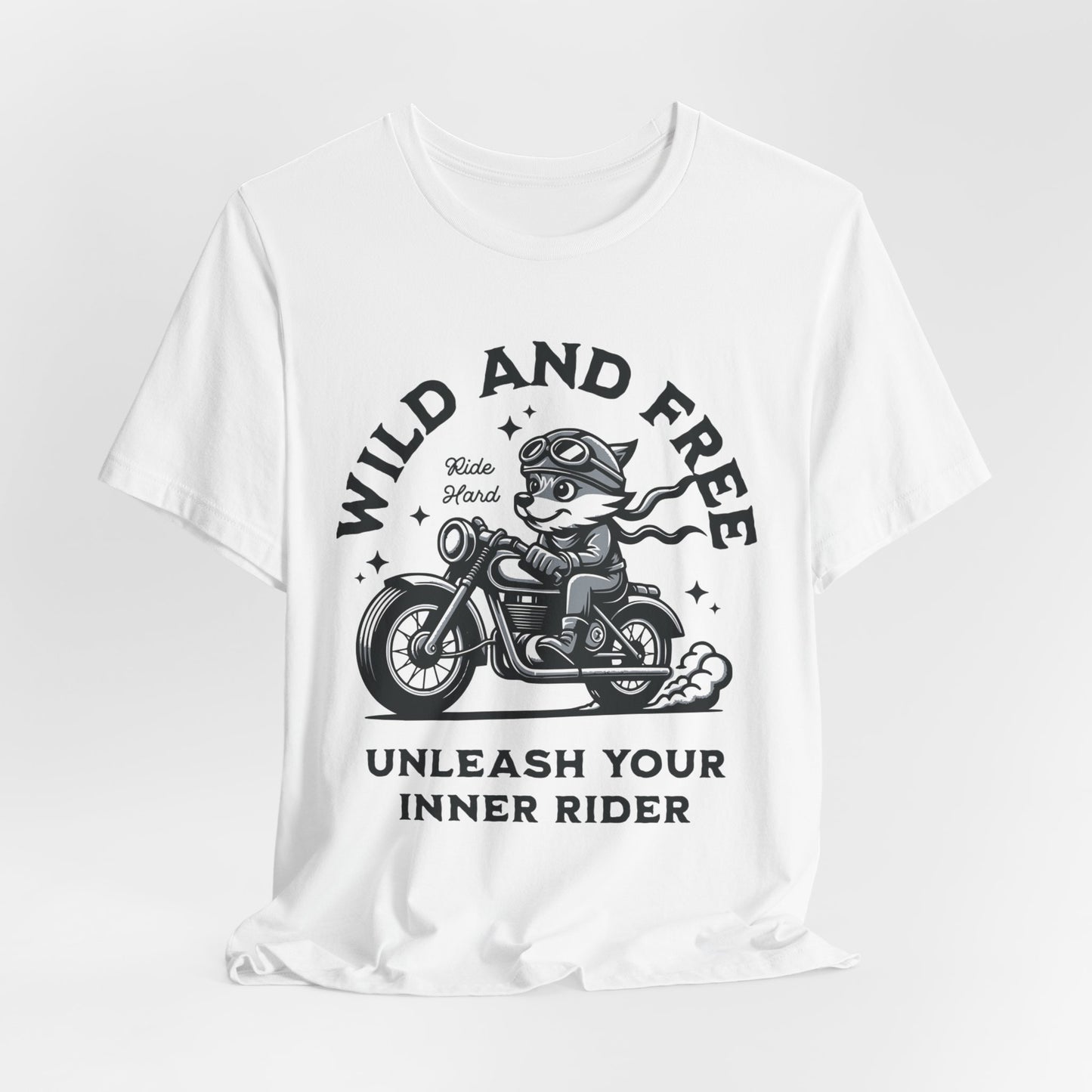 Wild and Free Motorcycle T-Shirt