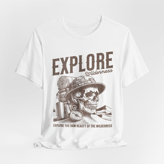 Explore Wilderness Skull T-Shirt