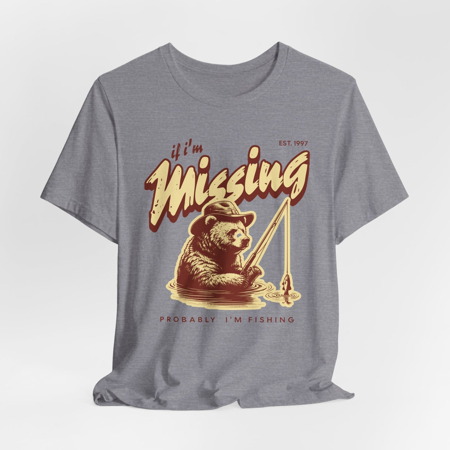 Fishing Bear T-Shirt