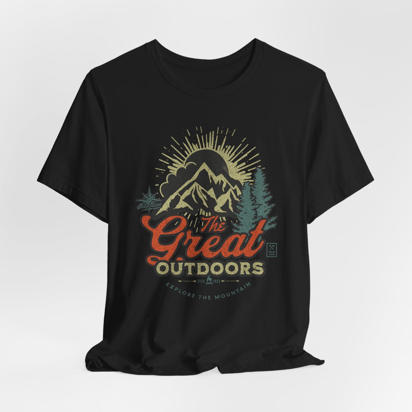 Great Outdoors Mountain T-Shirt
