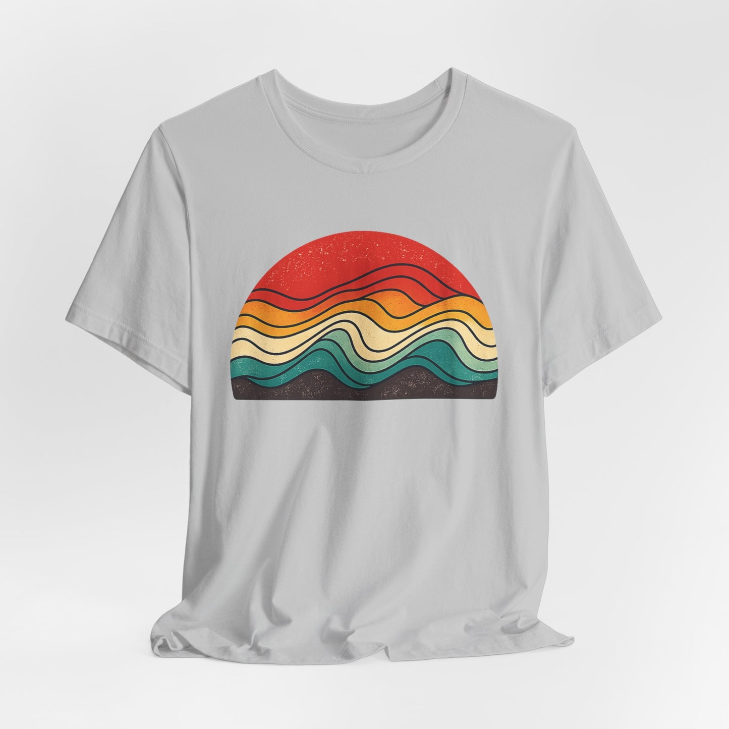 Retro Sunset "Teal" T-Shirt
