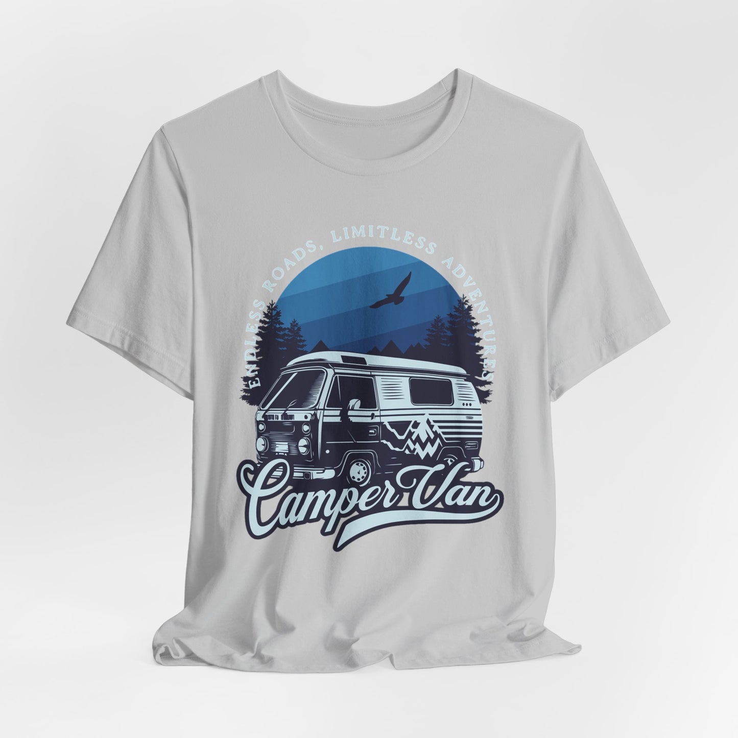 Retro Van Camping T‑Shirt