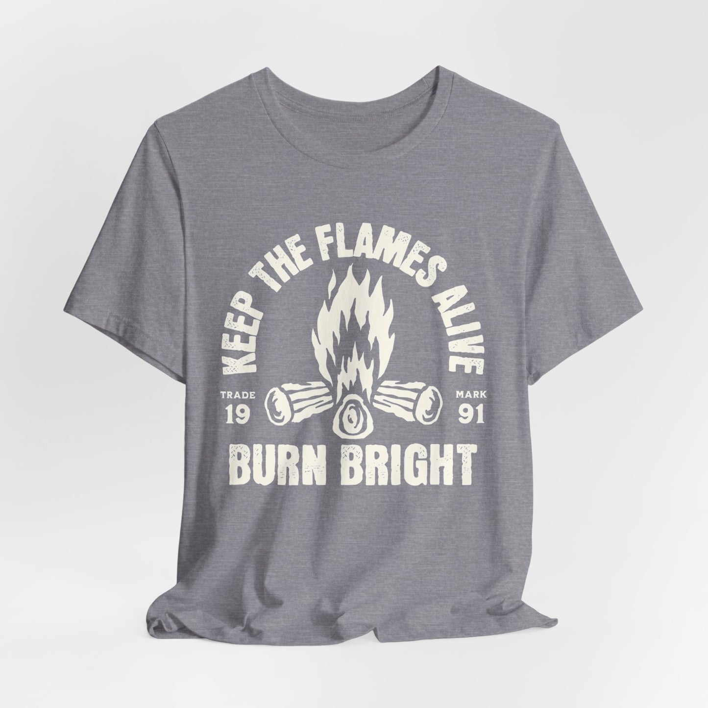 Keep the Flames Alive Campfire T‑Shirt