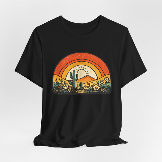 Desert Arch + Wildflowers T-Shirt
