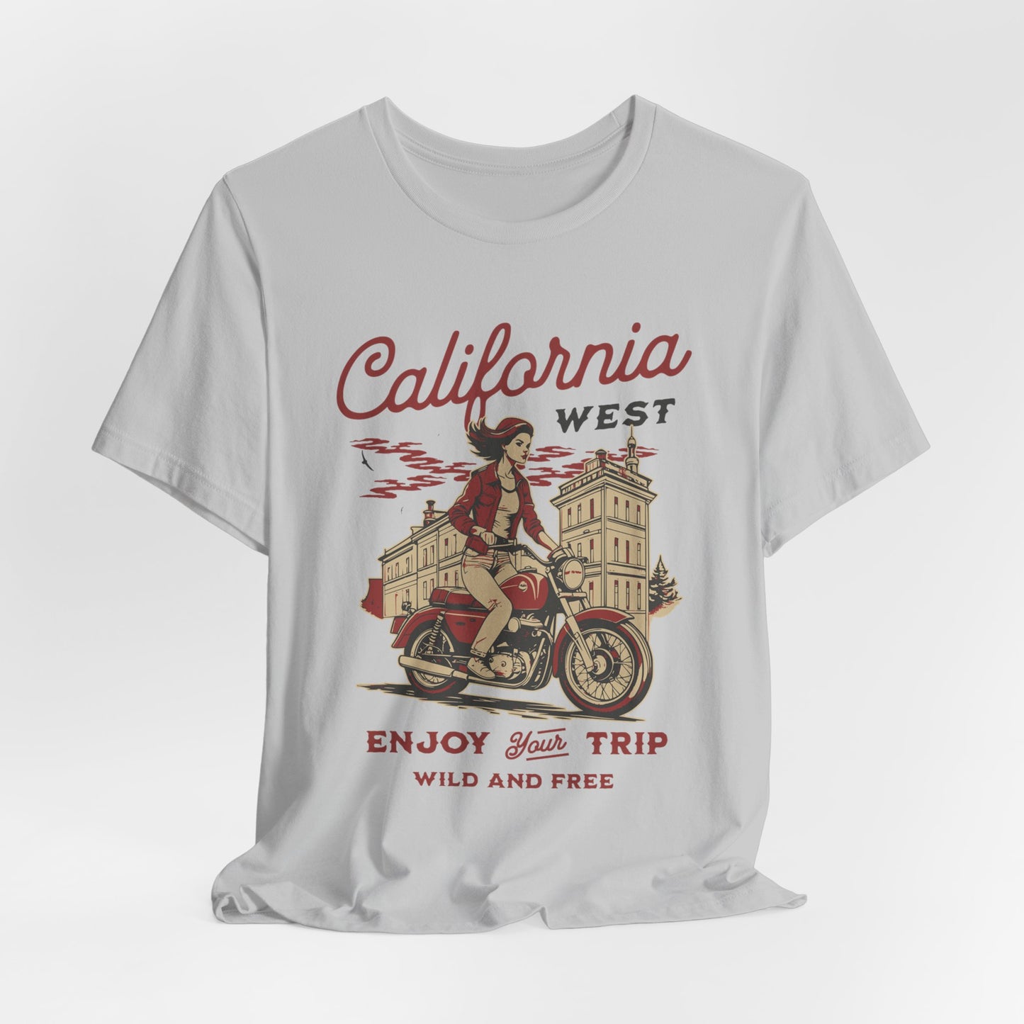 California West Motorcycle T-Shirt
