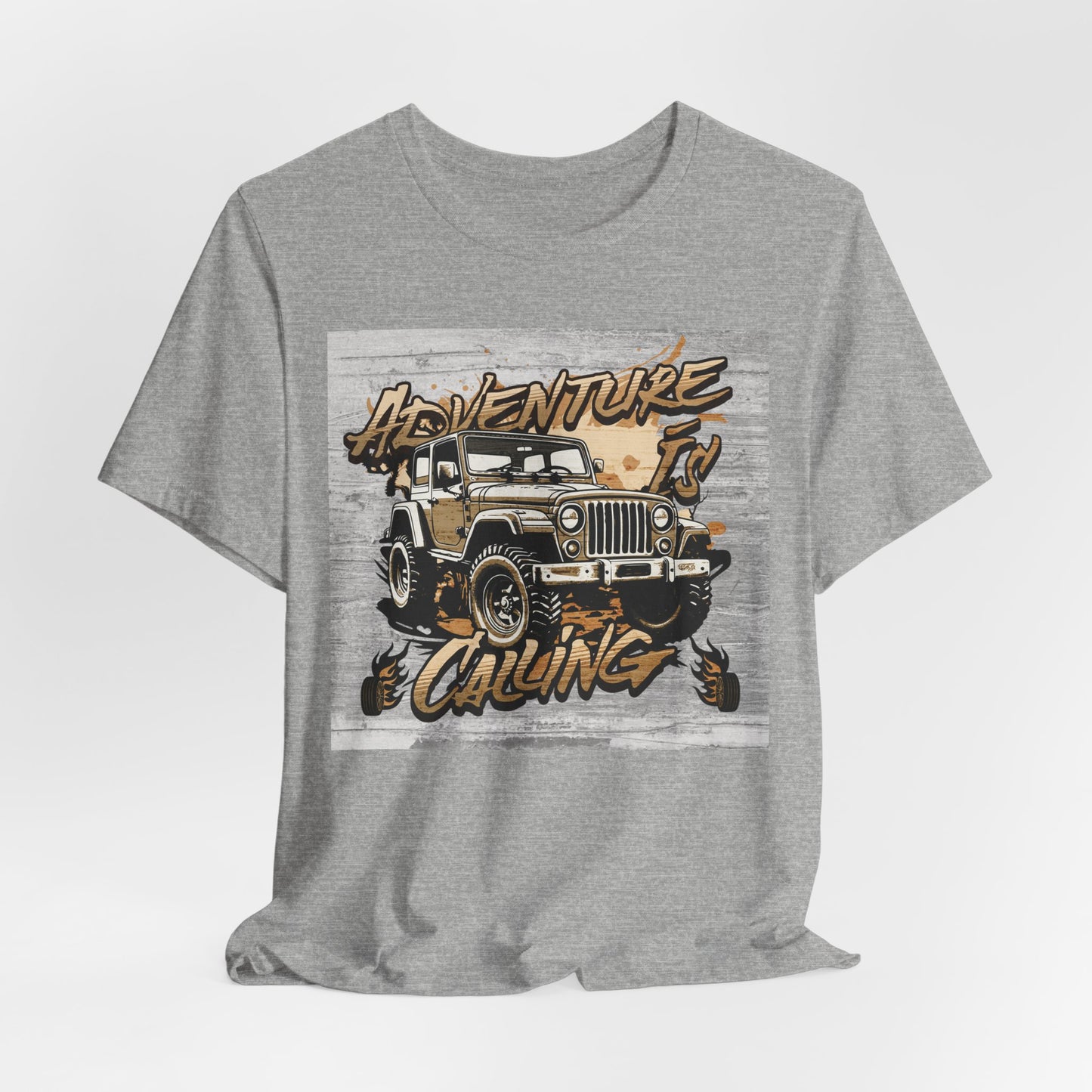 Adventure Is Calling Jeep T-Shirt