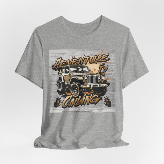 Adventure Is Calling Jeep T-Shirt