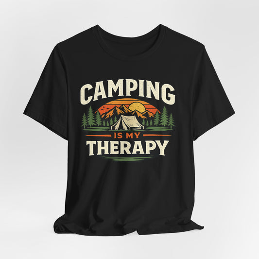 Camping Is My Therapy T-Shirt