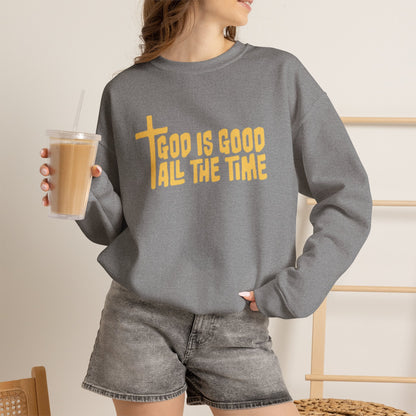 God Is Good All The Time Sweatshirt, Christian Sweatshirts, Christian Gifts, Womens Sweatshirt
