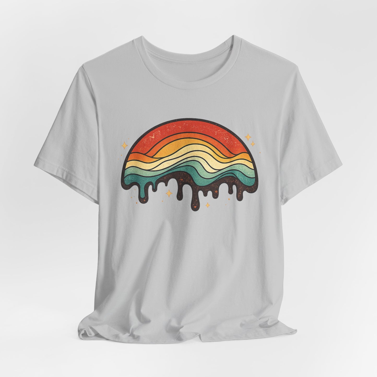 Groovy Rainbow Drip T-Shirt