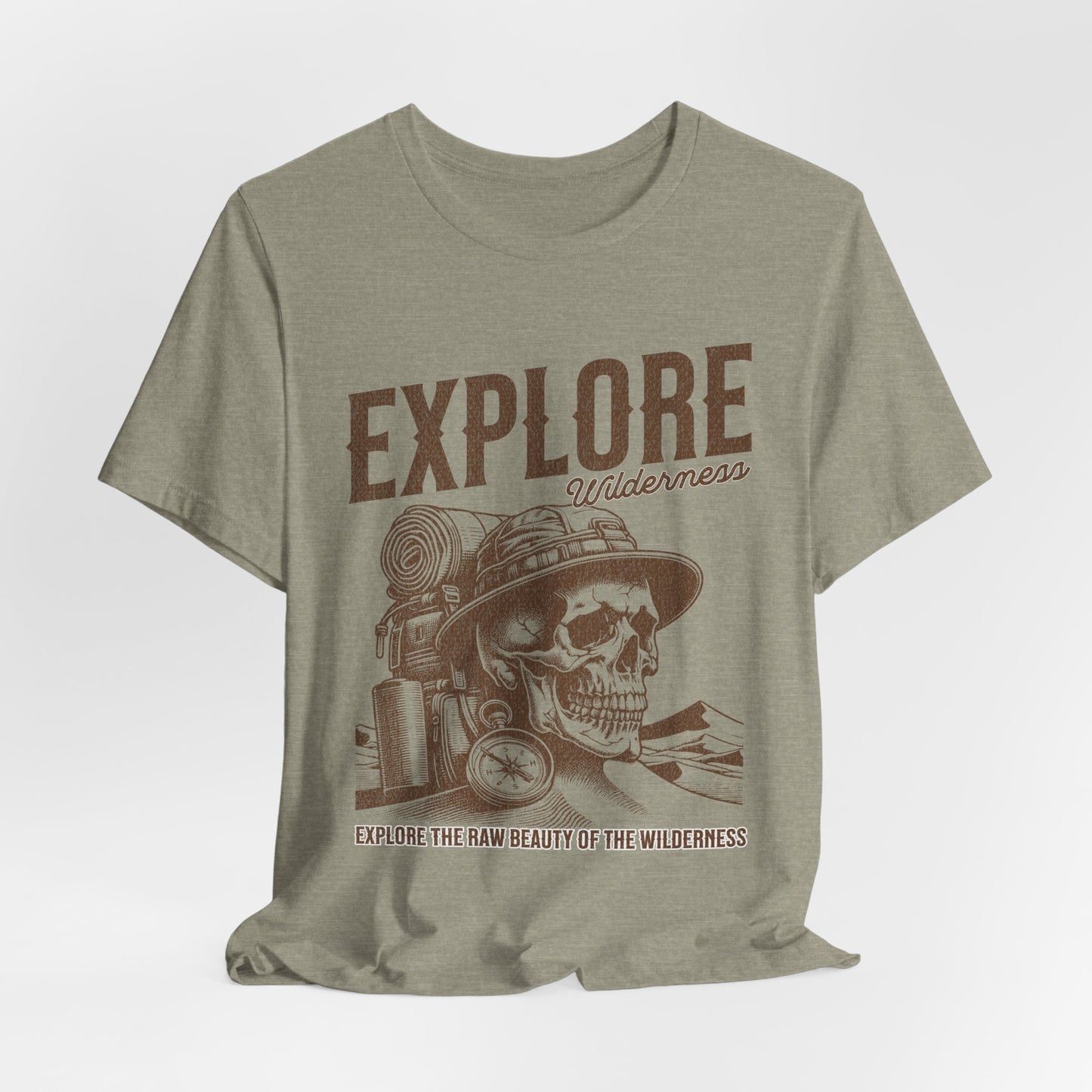 Explore Wilderness Skull T-Shirt