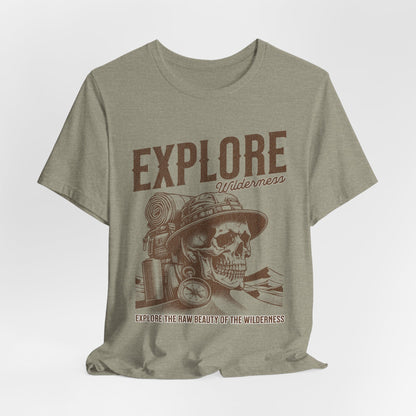 Explore Wilderness Skull T-Shirt