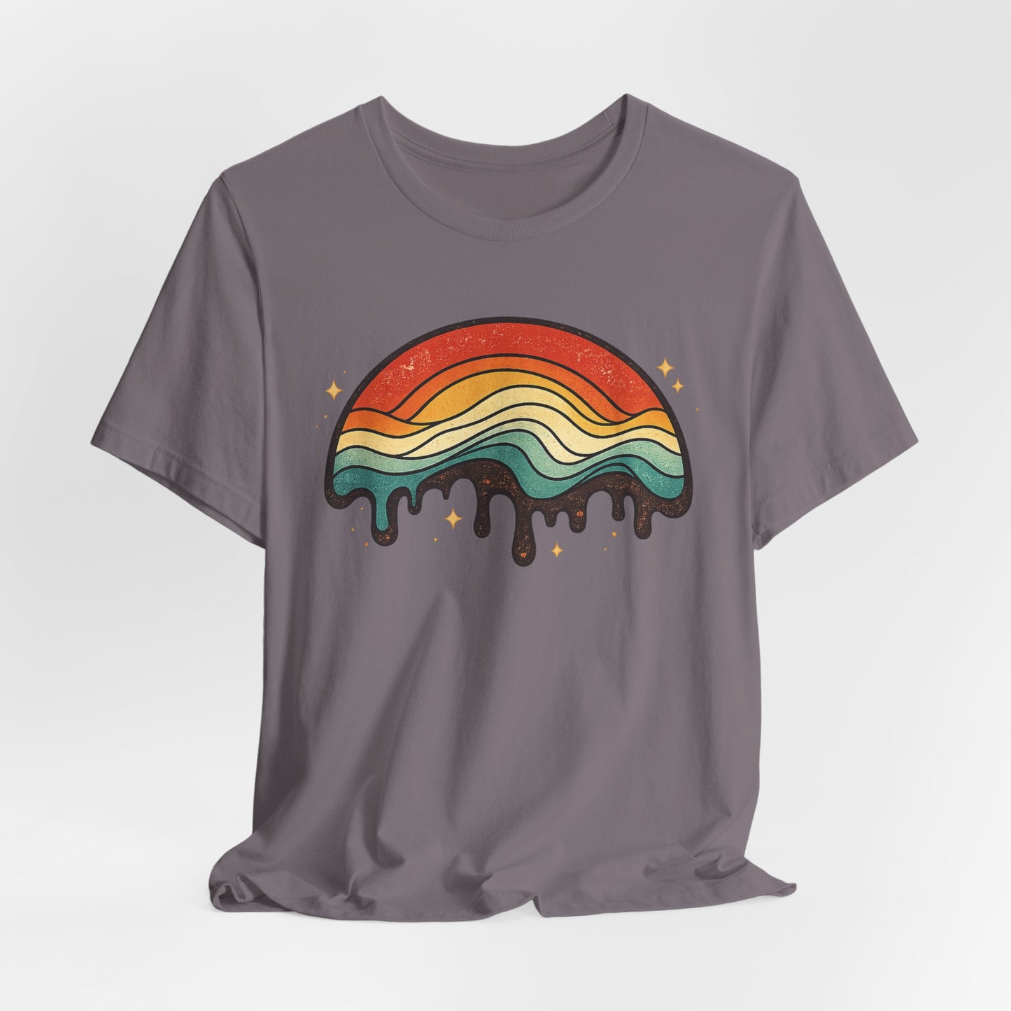 Groovy Rainbow Drip T-Shirt