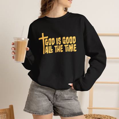 God Is Good All The Time Sweatshirt, Christian Sweatshirts, Christian Gifts, Womens Sweatshirt