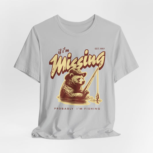 Fishing Bear T-Shirt