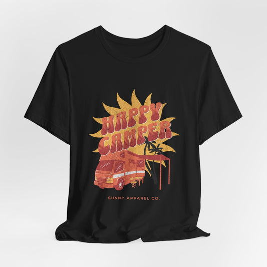 Happy Camper Sunny Apparel Tee