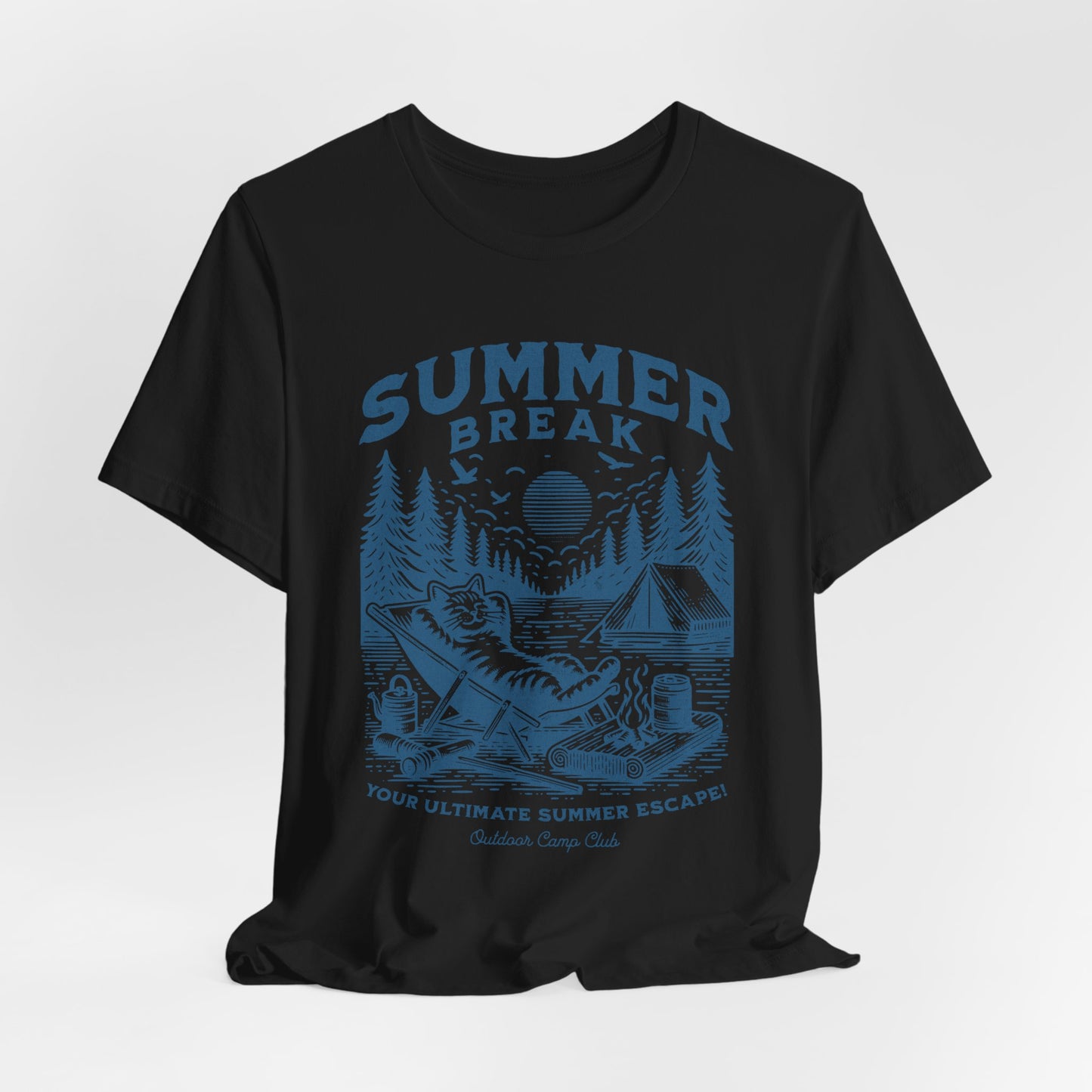 Summer Break Camping Tee