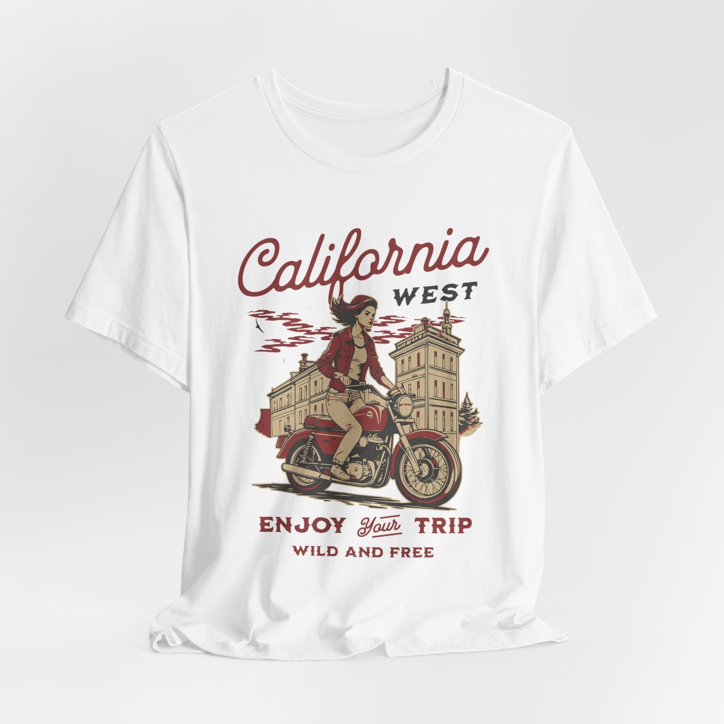California West Motorcycle T-Shirt
