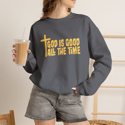 God Is Good All The Time Sweatshirt, Christian Sweatshirts, Christian Gifts, Womens Sweatshirt