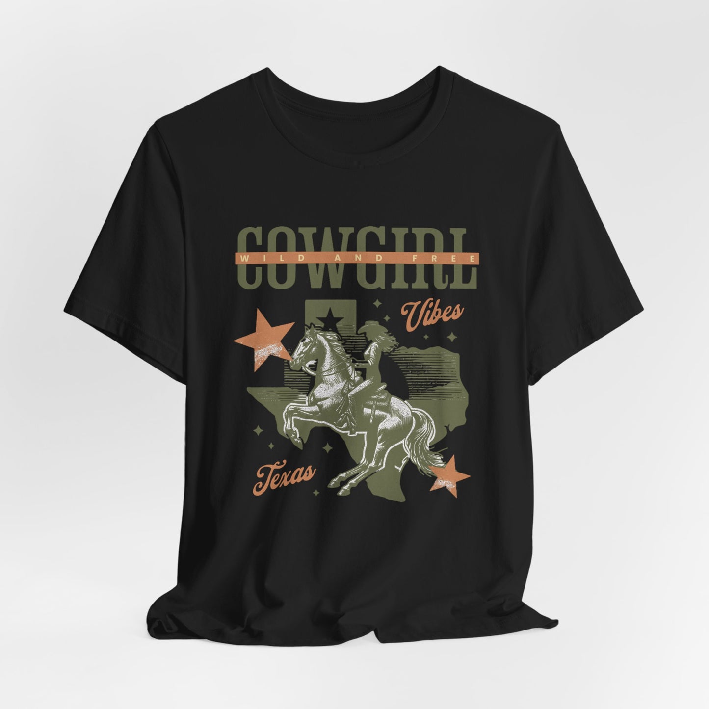 Cowgirl Vibes Texas T-Shirt