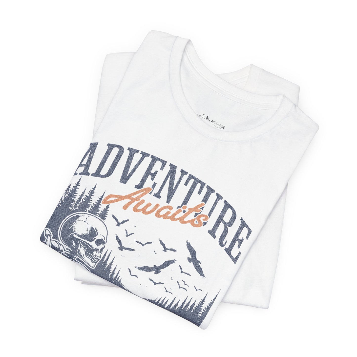 Adventure Awaits Skeleton T-Shirt