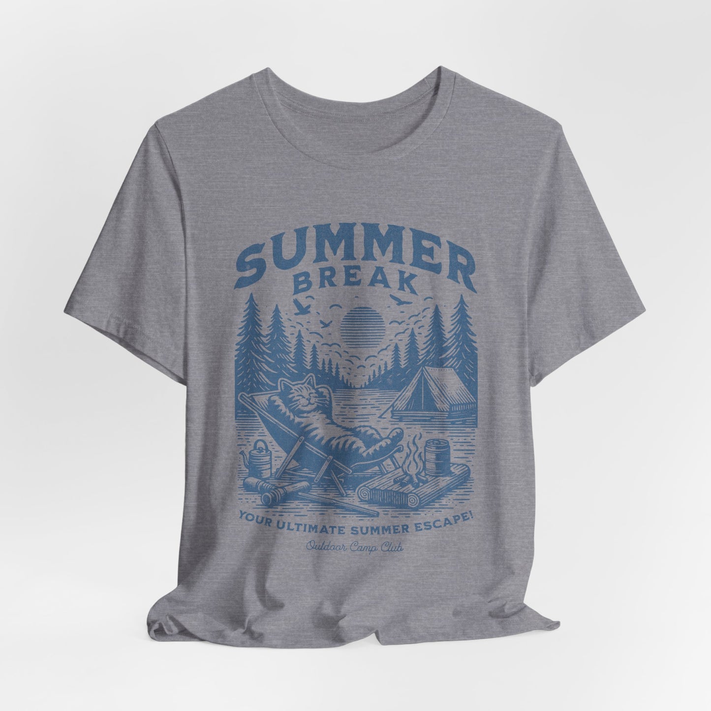 Summer Break Camping Tee