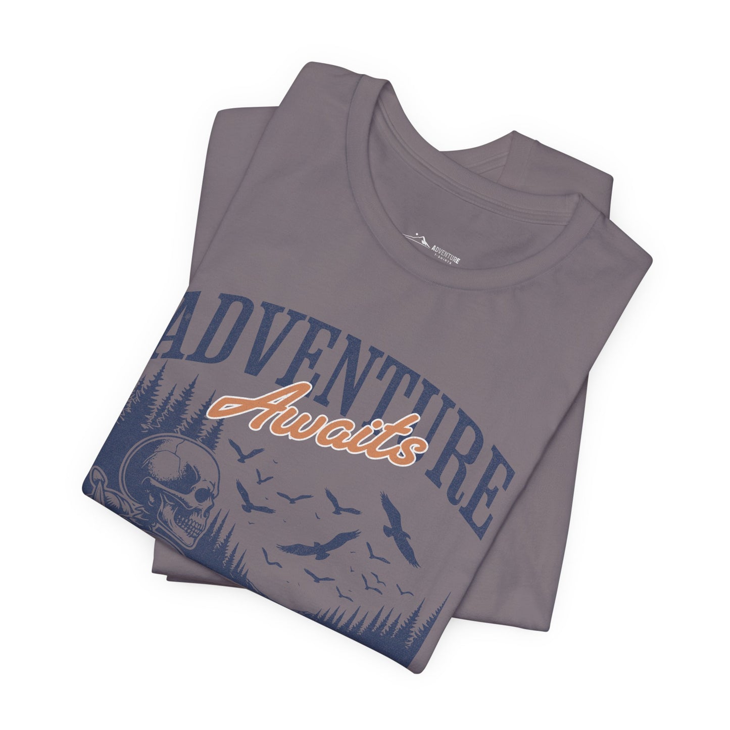Adventure Awaits Skeleton T-Shirt