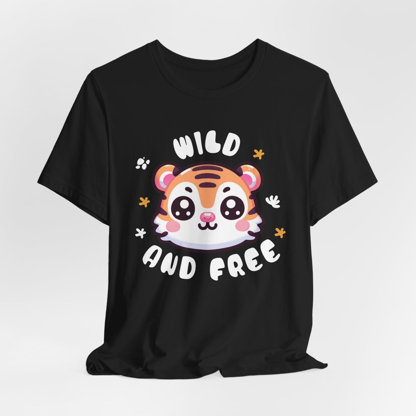 Wild and Free Cute Tiger T-Shirt